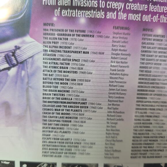 100 Greatest NEW! Sci-Fi Classics. Movie collection. Classic. Binge Watching Fun - Picture 4 of 10